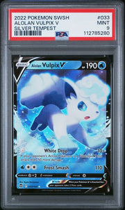 Alolan Vulpix V 033/195 Silver Tempest SWSH by PokeMarsi on MYNTED