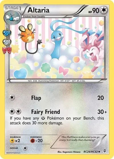 Altaria Generations: Radiant Collection Uncommon RC24 by The Greatest on MYNTED
