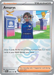 Amarys - 093/131 (Poke Ball Pattern) - SV: Prismatic Evolutions (PRE) by SAFAQATI on MYNTED
