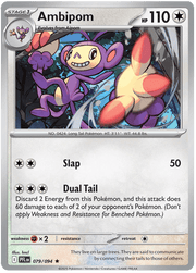 Ambipom 079/094 Holo | Mega Evolution – Phantasmal Flames by Worth the XP on MYNTED