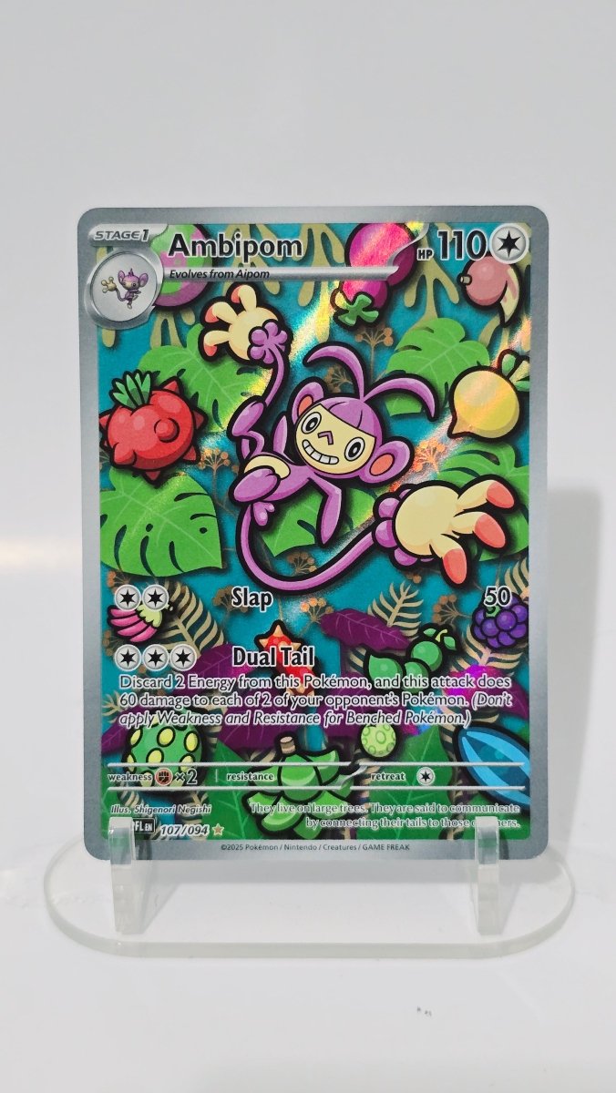 Ambipom - Phantasmal Flames - IR 107/094 - English by MechaKai Collectibles on MYNTED