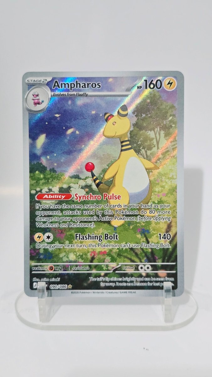 Ampharos - Chaos Rising - IR 090/086 - English by MechaKai Collectibles on MYNTED