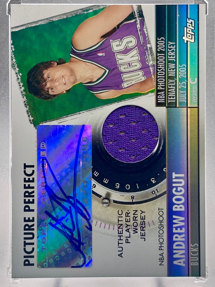 Andrew Bogut 2005 - 06 Topps Certified Picture Perfect Rookie Jersey Auto /199 by Rip and Collect on MYNTED