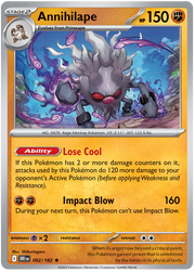 Annihilape 092/182 Holo Rare | Scarlet & Violet – Destined Rivals by Worth the XP on MYNTED