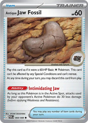 Antique Jaw Fossil Perfect Order Common • 068/088 Normal by Pokezero on MYNTED