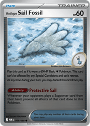 Antique Sail Fossil Perfect Order Common • 069/088 Reverse Holofoil by Shark Pop Culture on MYNTED