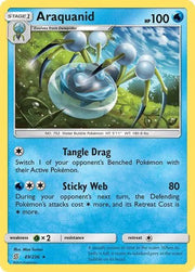 Araquanid (Reverse Holofoil) Unified Minds Rare 49/236 by PokeSource on MYNTED