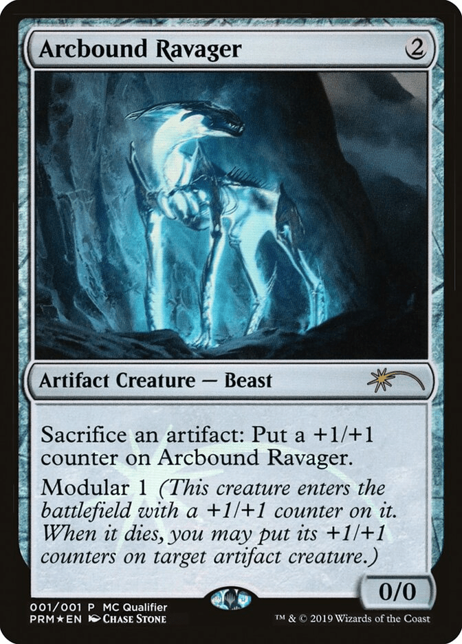 Arcbound Ravager - 2019 Pro Tour Promo by Dante The Snake MTG on MYNTED