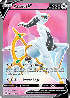 Arceus V (Full Art) Ultra Rare SWSH09: Brilliant Stars 165/172 by Coolectibles on MYNTED