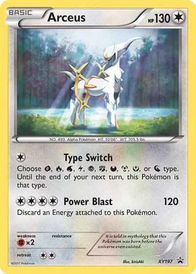 Arceus XY197 by PlayVault on MYNTED