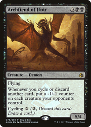 Archfiend of Ifnir (BUY A BOX PROMO) by Dante The Snake MTG on MYNTED