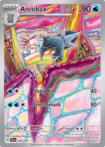 Arctibax - Paldea Evolved - IR 209/193 - English by MechaKai Collectibles on MYNTED