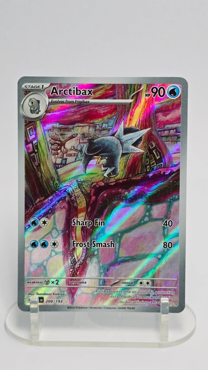 Arctibax - Paldea Evolved - IR 209/193 - English by MechaKai Collectibles on MYNTED