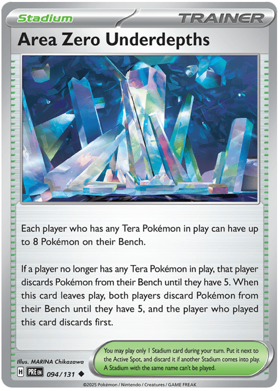 Area Zero Underdepths 094/131 Uncommon | Scarlet & Violet – Prismatic Evolutions by Worth the XP on MYNTED