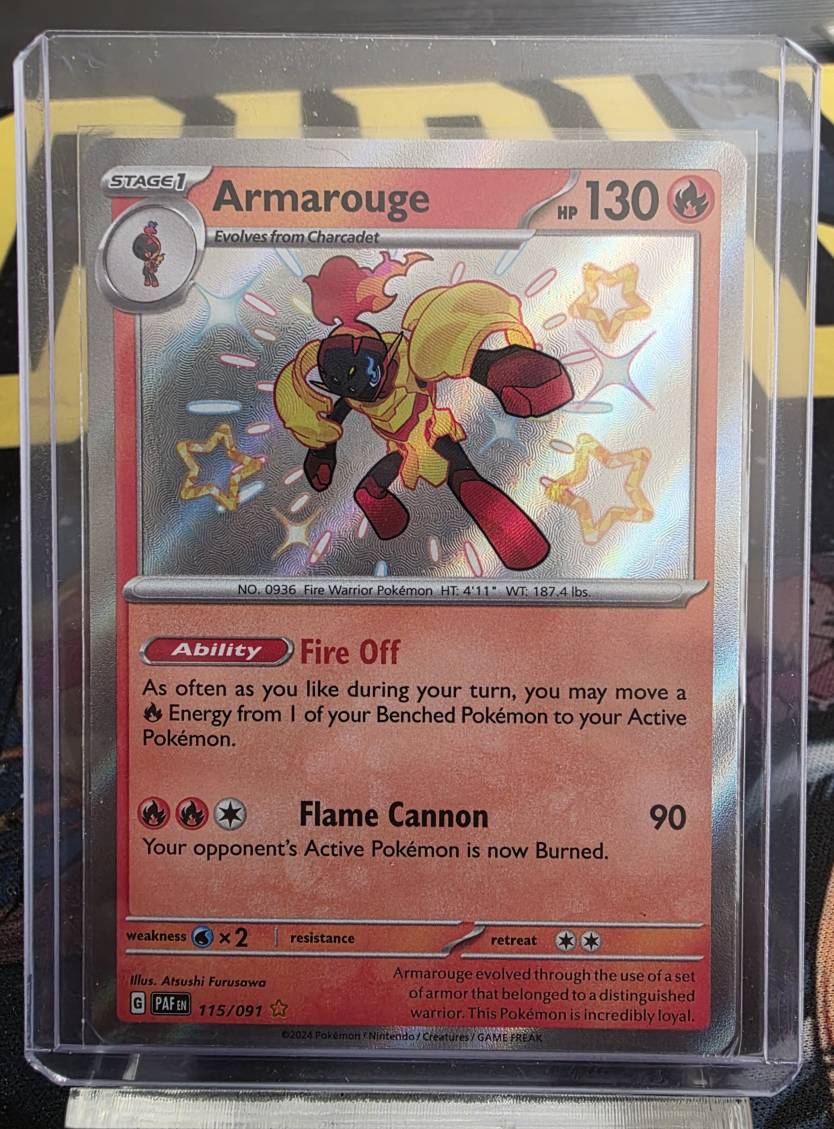 Armaouge (Shiny Rare) 115/091 - Paldean Fates