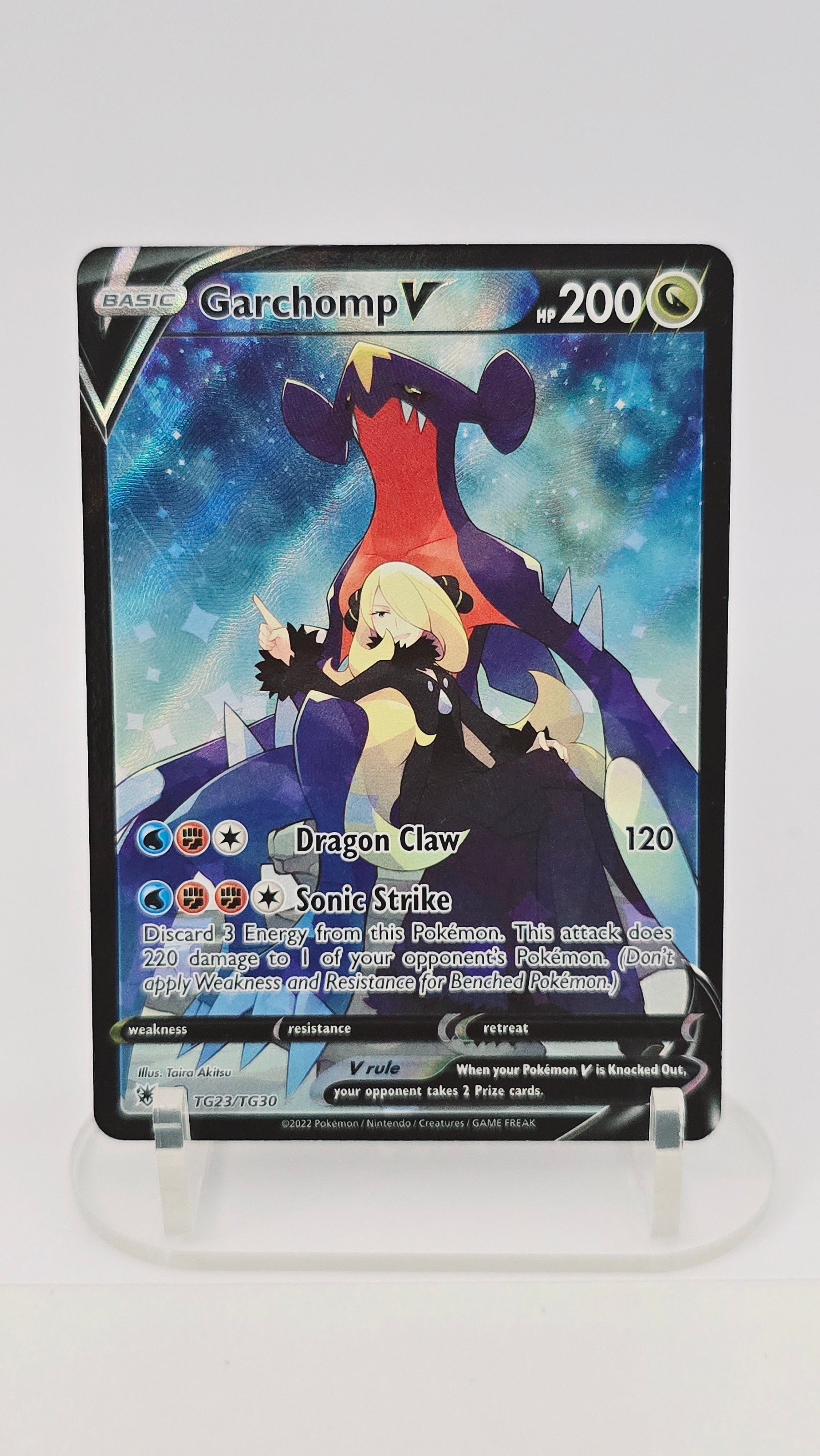 Garchomp V - Astral Radiance Trainer Gallery - UR TG23/TG30 - English