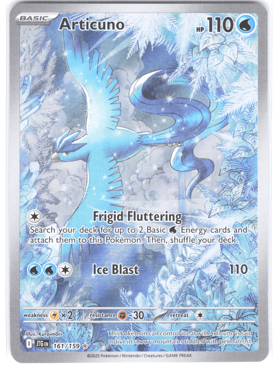 Articuno Journey Together Illustration Rare 161/159 by Schmutzfink TCG on MYNTED