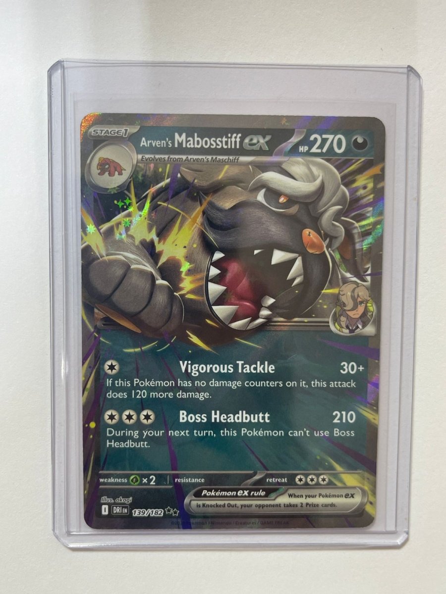 Arven's Mabosstiff EX 139/182 by Card Market Ahuy on MYNTED