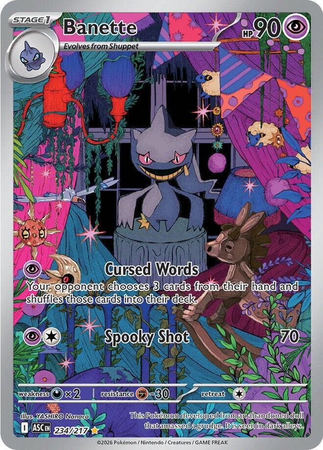 Ascended Heroes Banette 234/217 by PlayVault on MYNTED