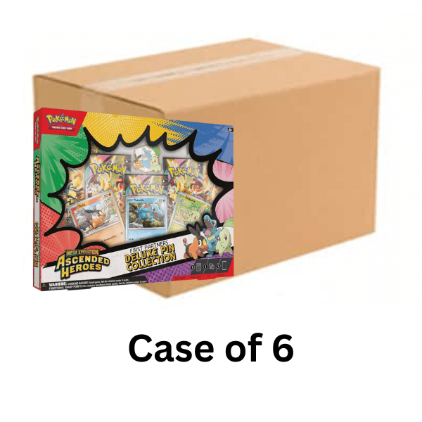 Ascended Heroes Deluxe Pin Collection - 1 Case - 6 Boxes by Card Market Ahuy on MYNTED