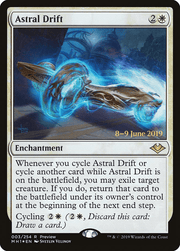 Astral Drift Promo (ENGLISH AND SPANISH VERSIONS AVAILABLE) by Dante The Snake MTG on MYNTED