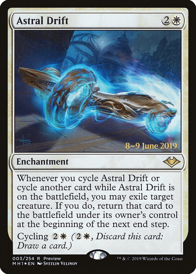 Astral Drift Promo (ENGLISH AND SPANISH VERSIONS AVAILABLE) by Dante The Snake MTG on MYNTED