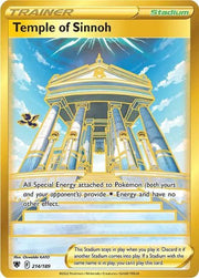 Astral Radiance Temple of Sinnoh (Secret) 214/189 by PlayVault on MYNTED