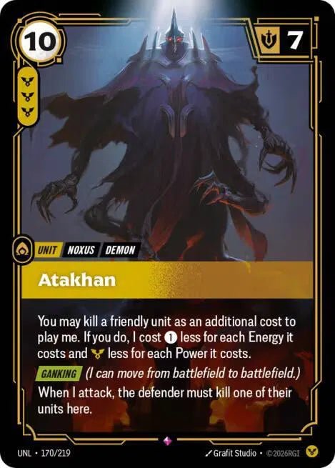 Atakhan 170/219 (Unleashed) by GDR TCG on MYNTED