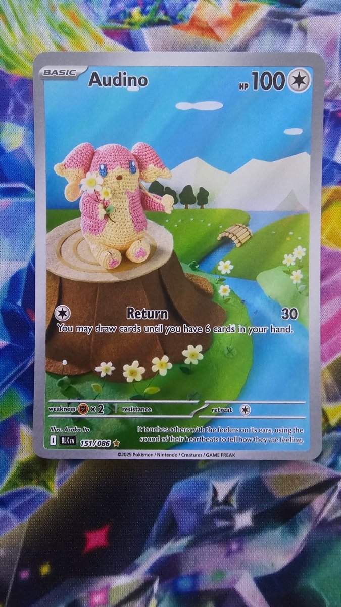 Audino 151/086 - Black Bolt - Illustration Rare by Light Collectibles on MYNTED