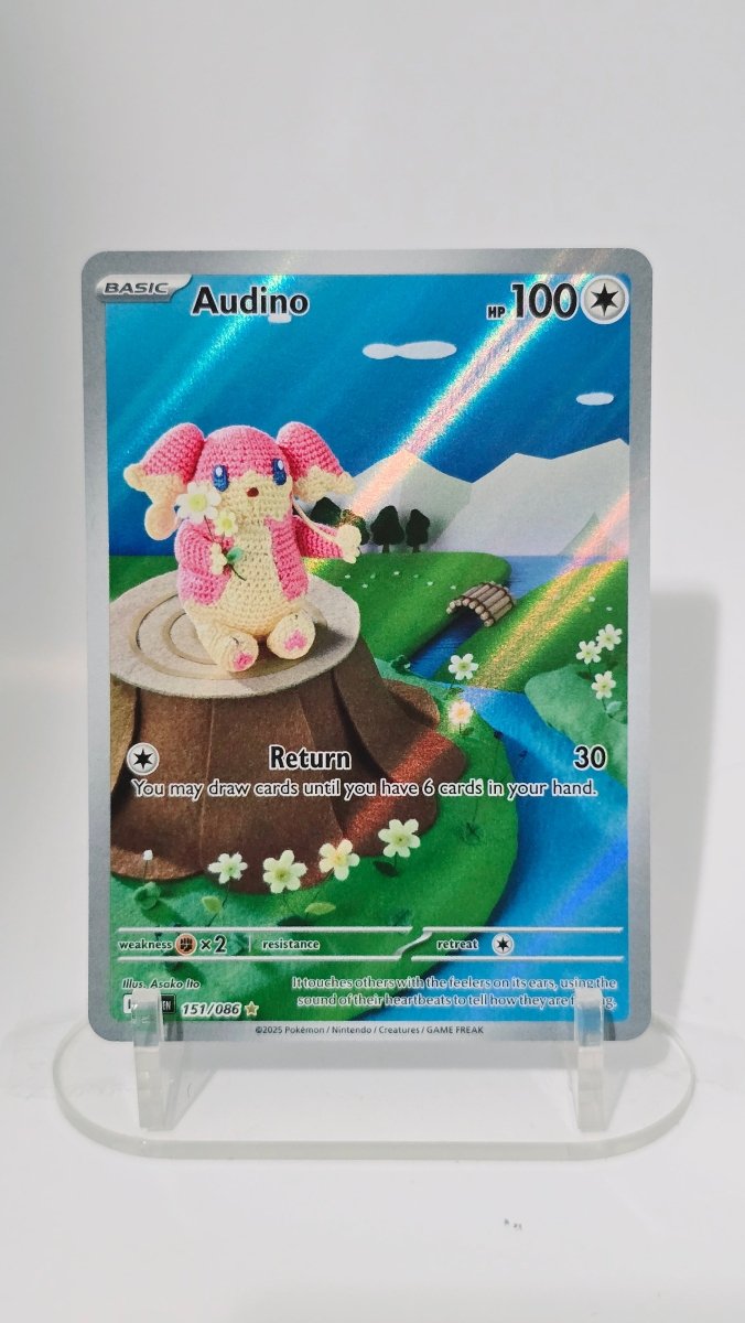 Audino - Black Bolt - IR 151/086 - English by MechaKai Collectibles on MYNTED