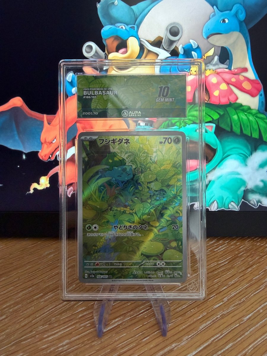 AURA 10 - Bulbasaur 166 AR - Japanese 151 by PokéPW on MYNTED
