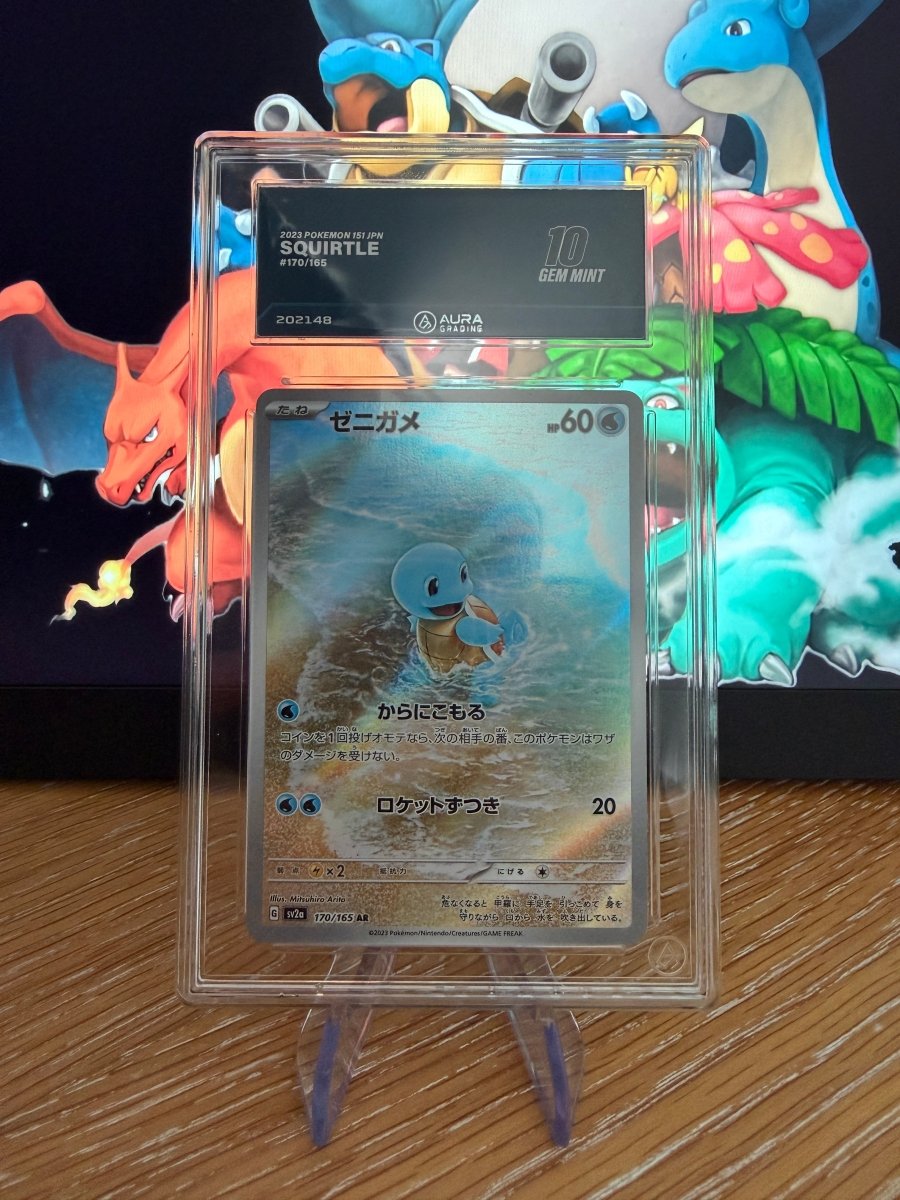 AURA 10 - Squirtle 170 AR - Japanese 151 by PokéPW on MYNTED