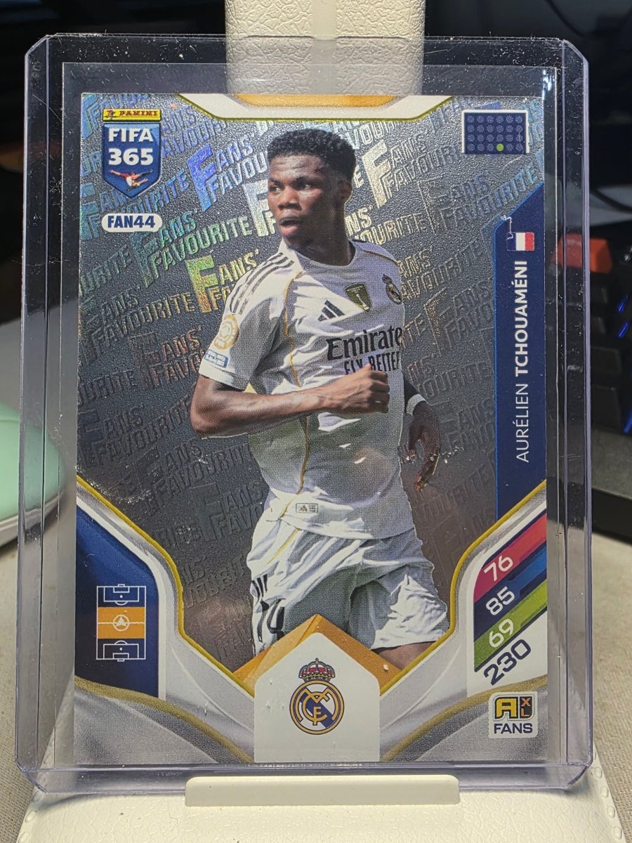 Aurélian Tchouaméni Fan Favourite Real Madrid FAN44 - Panini Fifa 365 Adrenalyn XL 2026. by shad0wknightTCG on MYNTED