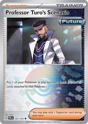 Professor Turo's Scenario POKEBALL REVERSE HOLO Prismatic Evolutions 121/131