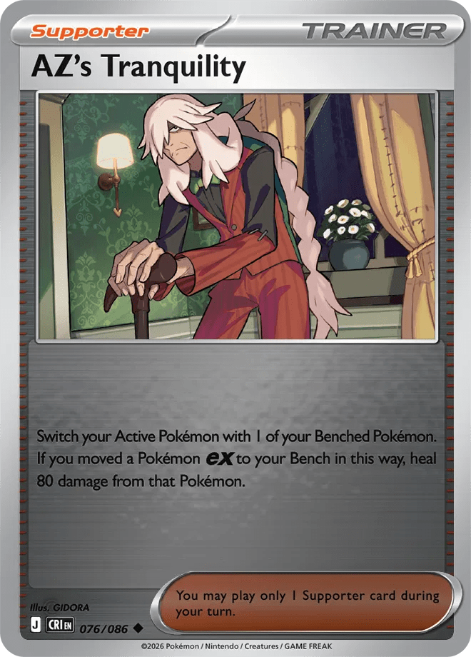 AZ's Tranquiity 076 Rev Holo - Chaos Rising by PokéPW on MYNTED