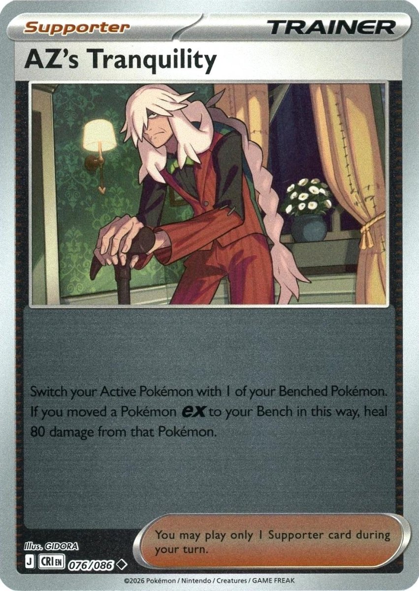 AZ's Tranquility [Reverse Holo] 76 Pokemon Chaos Rising by Moe‘s Vault on MYNTED