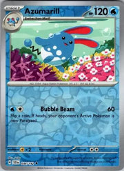 Azumarill [Reverse Holo] 34 Pokemon Stellar Crown by Moe‘s Vault on MYNTED