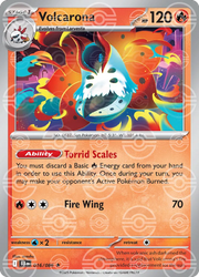 Volcarona (Poke Ball Pattern) - SV: Black Bolt (BLK)