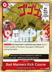 Bad Manners Kick Course (Reprint) - Premium Booster - The Best - Vol. 2 (PRB - 02) by TCGDON on MYNTED