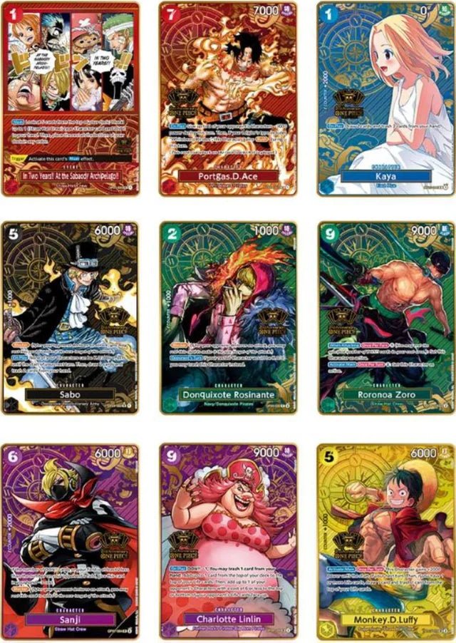 Bandai ONE PIECE Card Game 2nd Anniversary Set English by ICONTCG on MYNTED