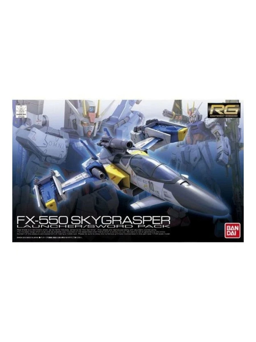 Bandai RG 1/144 FX - 550 Skygrasper Launcher / Sword Pack 6 Model Kit by MechaKai Collectibles on MYNTED