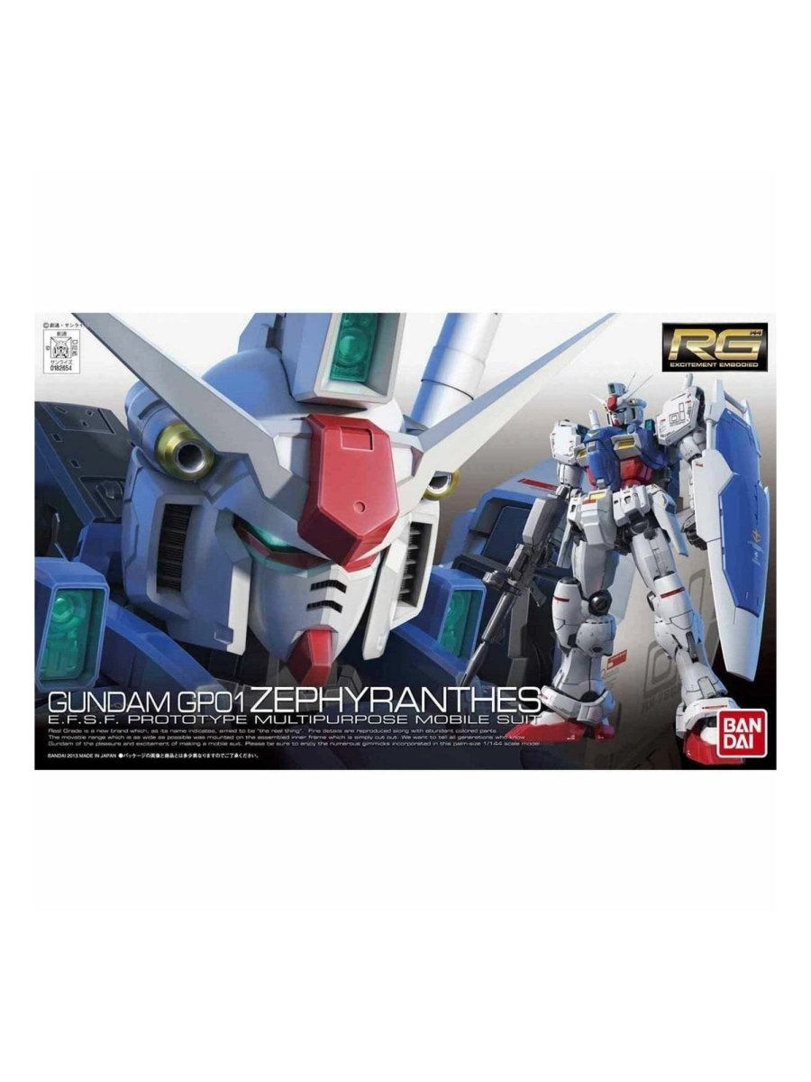 Bandai RG 1/144 Gundam GP01 Zephyranthes 12 Model Kit by MechaKai Collectibles on MYNTED