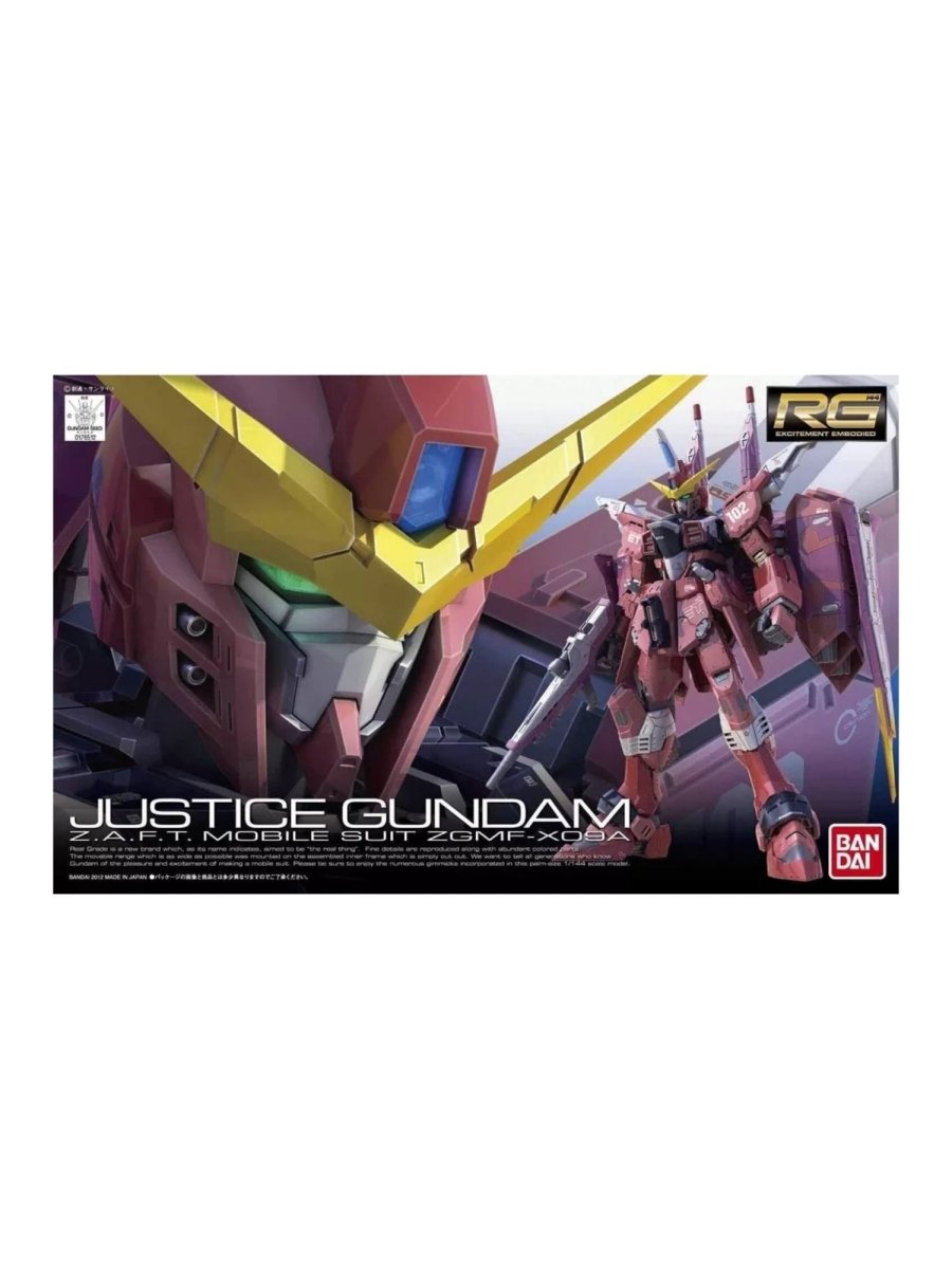 Bandai RG 1/144 Justice Gundam 09 Model Kit by MechaKai Collectibles on MYNTED