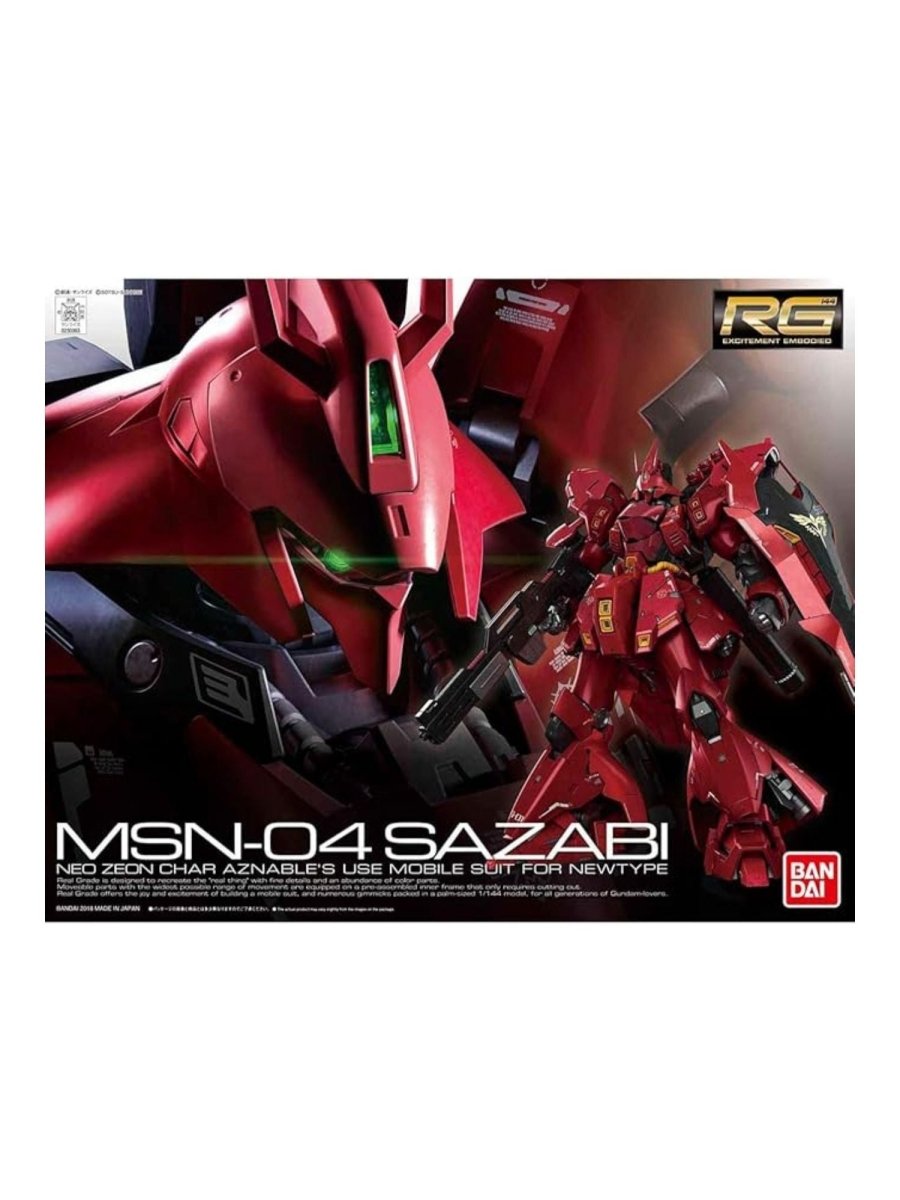 Bandai RG 1/144 MSN - 04 Sazabi 29 Model Kit by MechaKai Collectibles on MYNTED