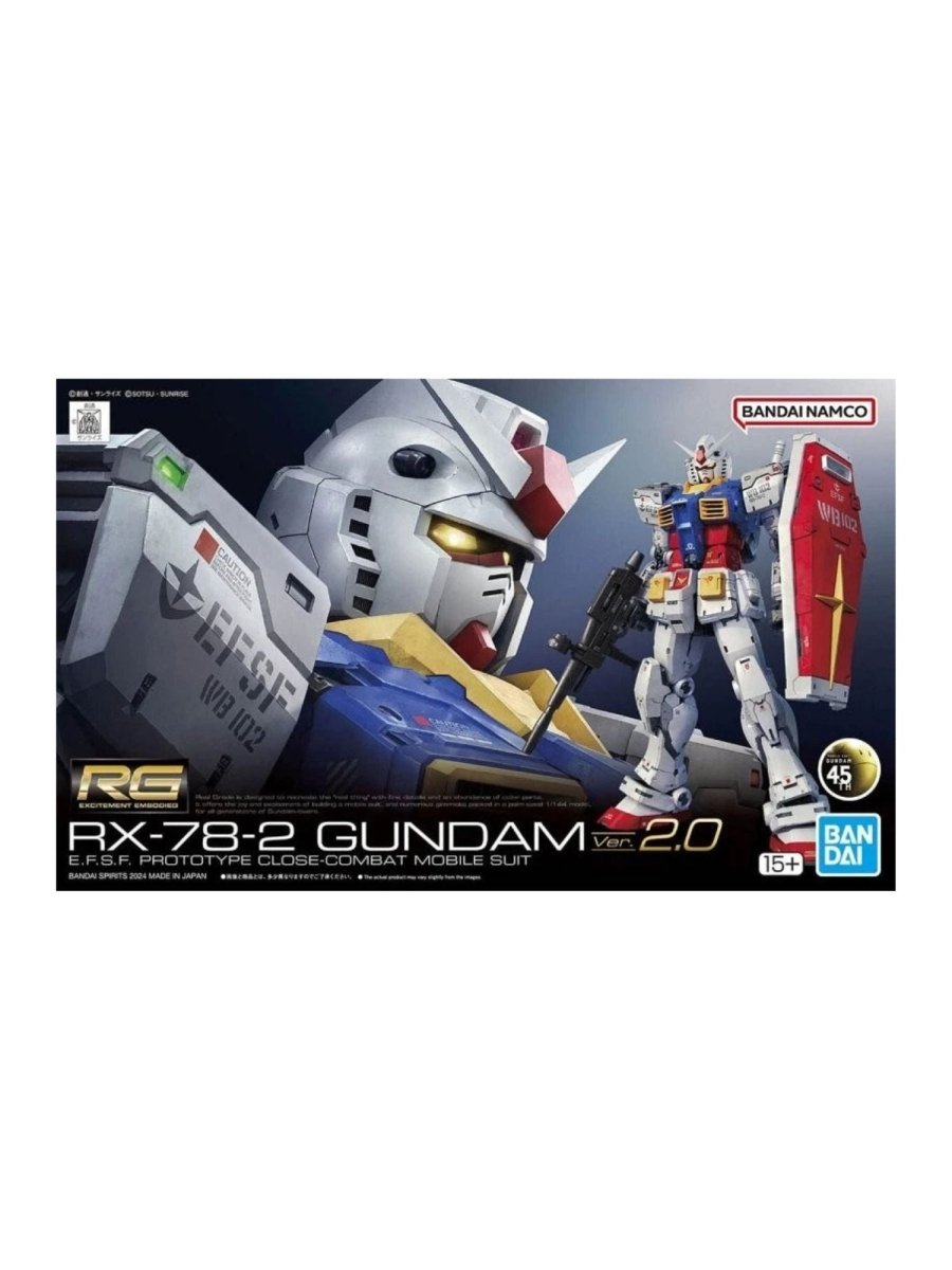 Bandai RG 1/144 RX - 78 - 2 Gundam Ver. 2.0 40 Model Kit by MechaKai Collectibles on MYNTED