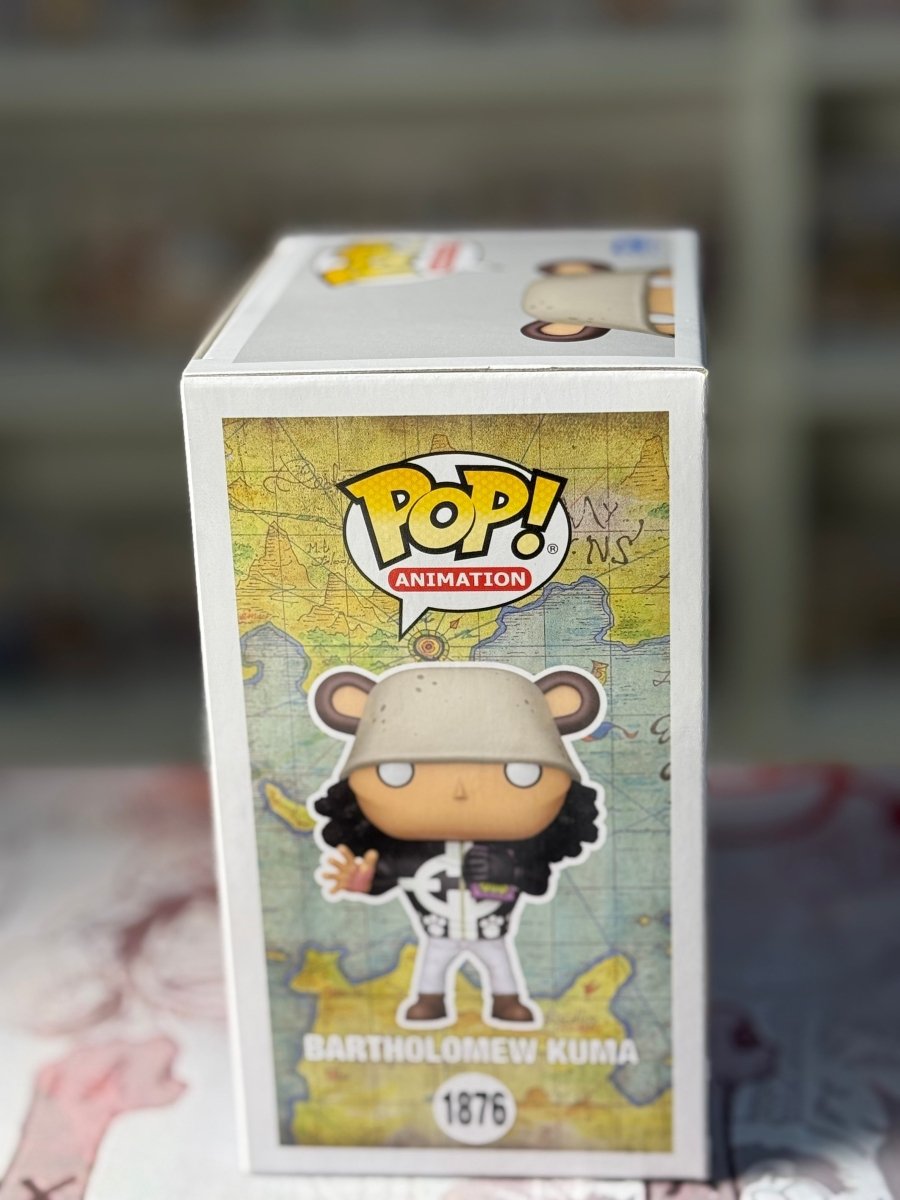 Bartholomew Kuma signed by English Voice Actor , quoted and authenticated by Luffy Collects on MYNTED