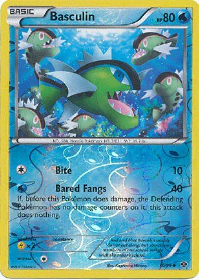 Basculin [Reverse Holo] 30 Pokemon Next Destinies by Shaibz TCG on MYNTED