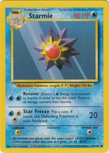 Starmie - 64/102