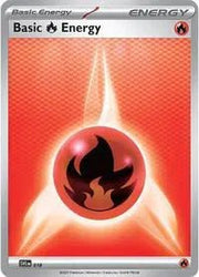 Basic Fire Energy - 018 SVE: Scarlet & Violet Energies Common Holofoil by Fabio’s Black Box on MYNTED