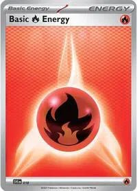 Basic Fire Energy - 018 SVE: Scarlet & Violet Energies Common Holofoil by Fabio’s Black Box on MYNTED